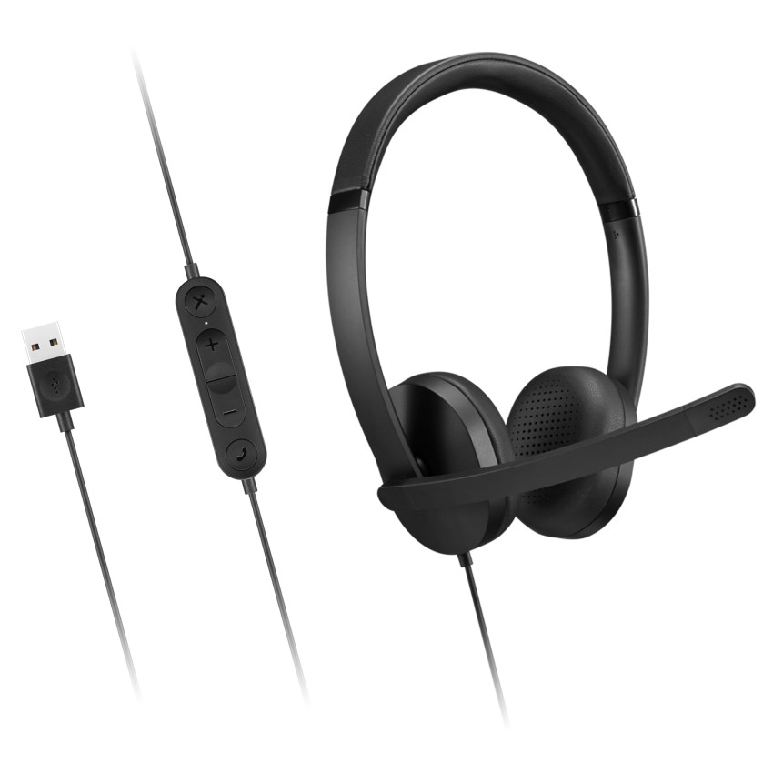 Lenovo USB-A Wired Stereo Headset G2