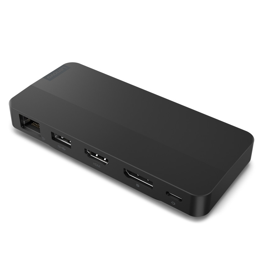 Lenovo USB-C Dual Display Travel Dock (inkl. 100W Netzteil)