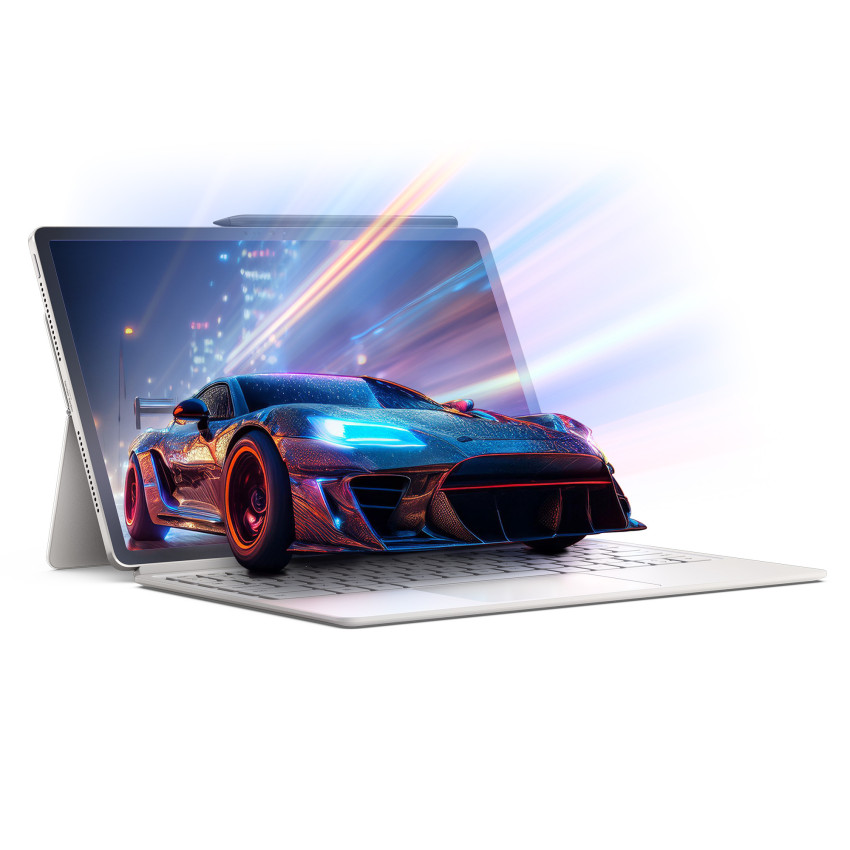 Lenovo Campus Yoga Tab Plus (seashell) inkl. Pen & Keyboard, ohne Netzteil