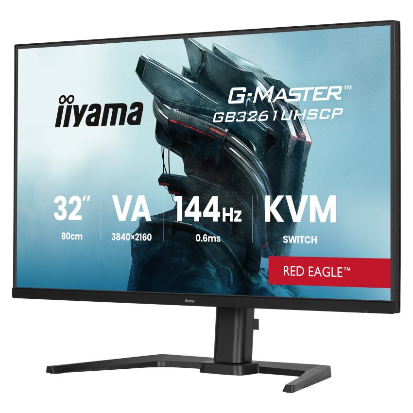 iiyama G-Master Red Eagle GB3261UHSCP-B1 68,5 cm (31.5") Gaming-/Docking-Monitor