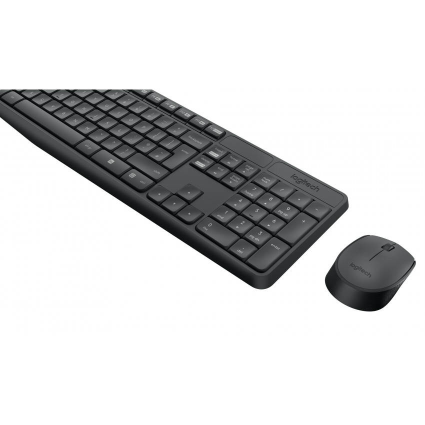 Logitech® MK235 Wireless Keyboard and Mouse 