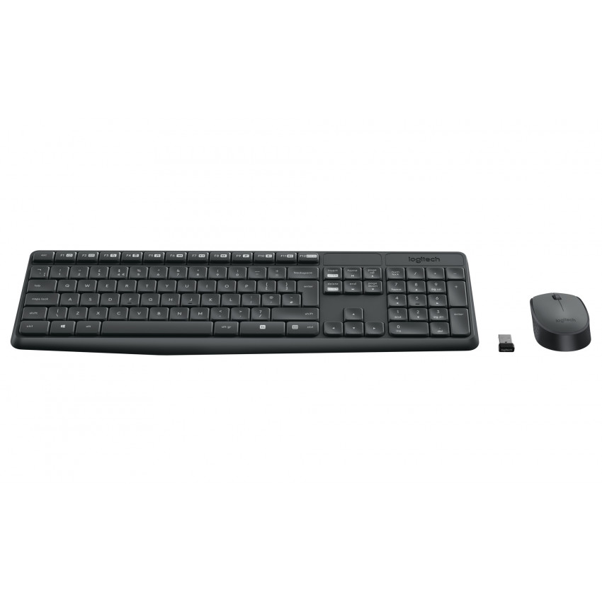 Logitech® MK235 Wireless Keyboard and Mouse 