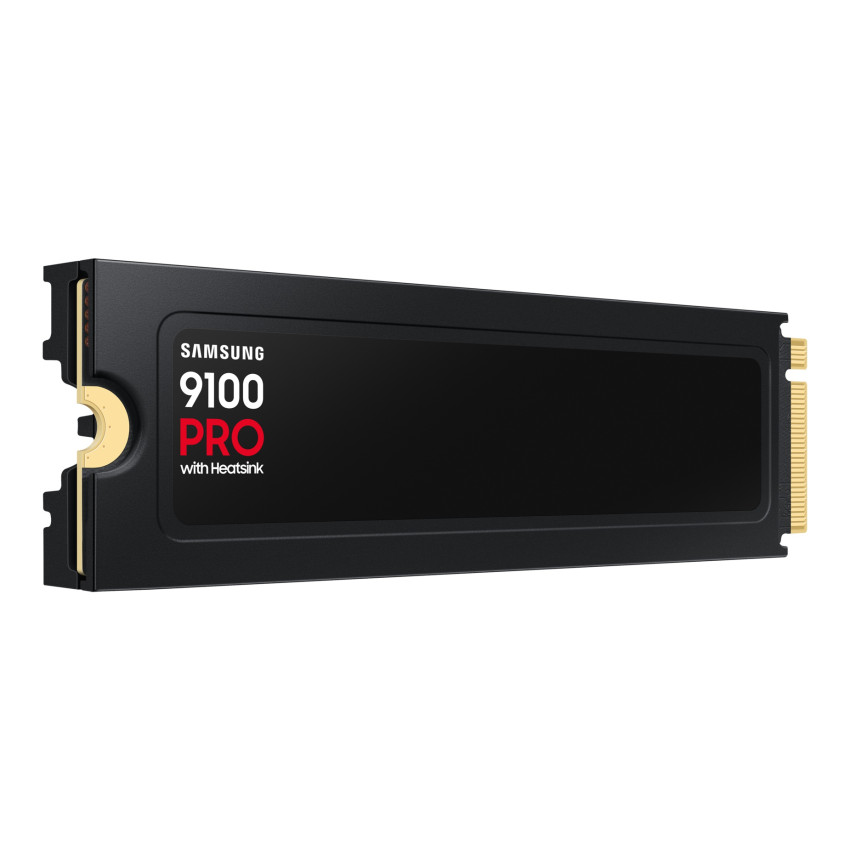 Samsung 9100 Pro 1TB M.2-2280 PCIe 5.0 x4 SSD mit Kühlkörper