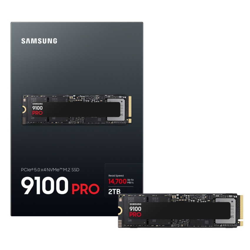 Samsung 9100 Pro 2TB M.2-2280 PCIe 5.0 x4 SSD