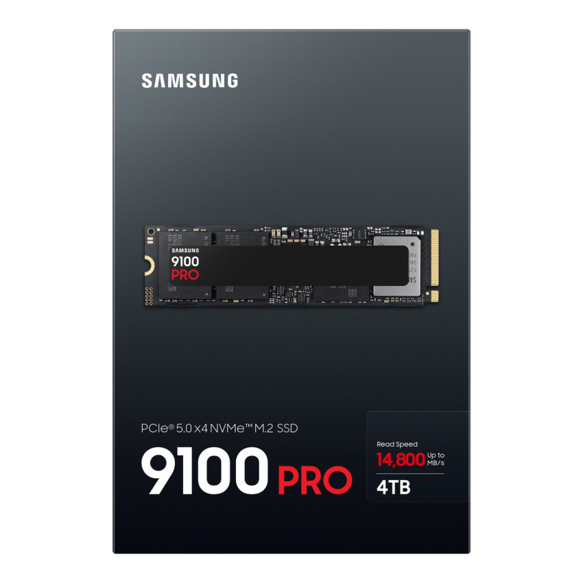 Samsung 9100 Pro 4TB M.2-2280 PCIe 5.0 x4 SSD