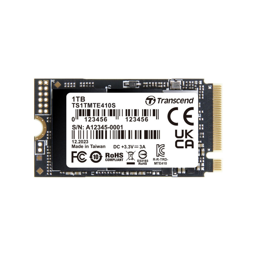 Transcend MTE410S 1TB M.2-2242  PCIe 4.0 x4 NVMe SSD