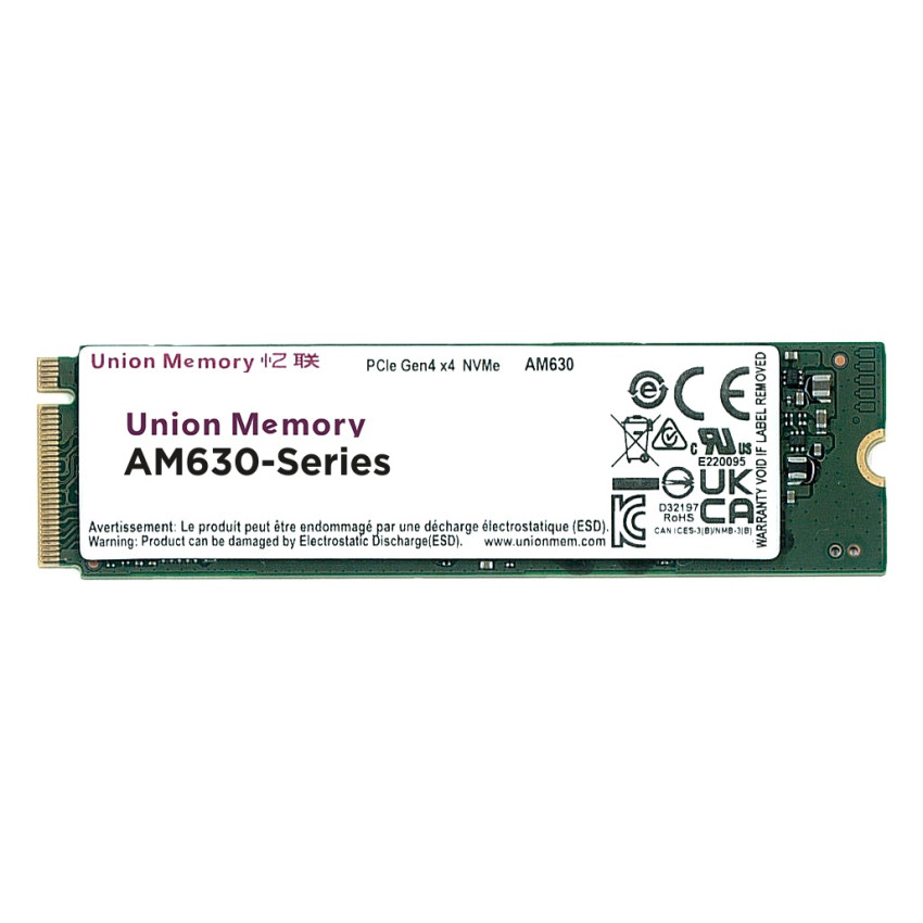 OEM UMIS 1TB M.2-2280 PCIe 4.0 x4 SSD (AM630), Bulkware