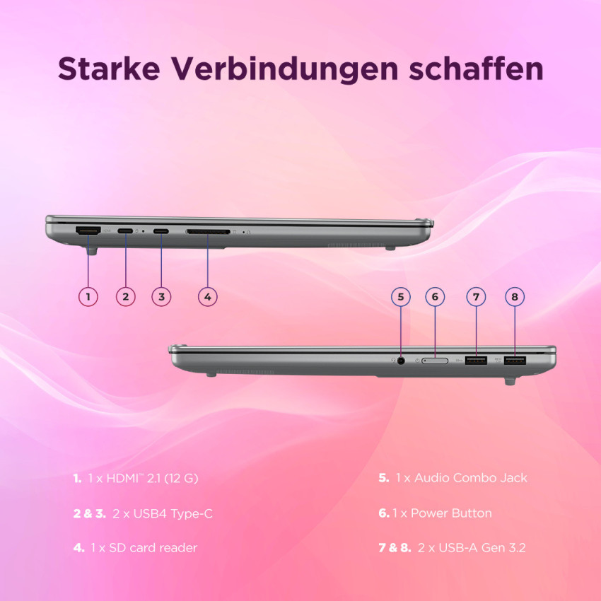 Lenovo Campus IdeaPad Pro 5-14AGP G11 Sondermodell (Alu, luna grey)