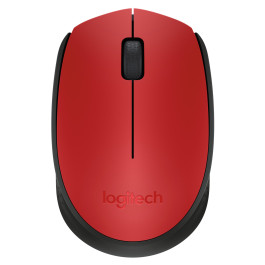 Logitech M171 Wireless Maus (rot/schwarz)