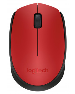 Logitech M171 Wireless Maus (rot/schwarz)