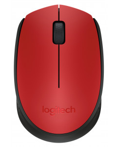 Logitech M171 Wireless Maus (rot/schwarz)