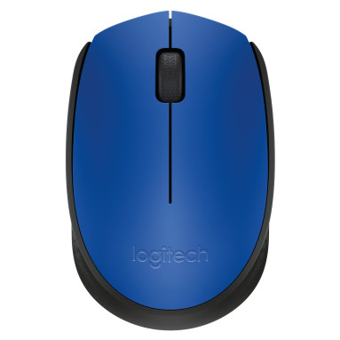 Logitech M171 Wireless Maus (blau/schwarz)