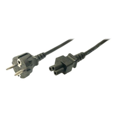 LogiLink Stromkabel CEE 7/7 (M) auf IEC 60320 C5