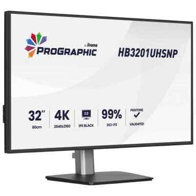 iiyama ProGraphics HB3201UHSNP-B1 68,5 cm (31.5") Docking-Monitor