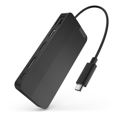 Lenovo USB-C Dual Display Travel Dock (inkl. 100W Netzteil)