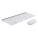 Logitech® MK470 Slim Wireless Keyboard and Mouse Combo (Grauweiß)