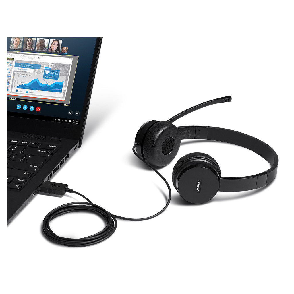 Lenovo Audio_BO VOIP Stereo Headset 