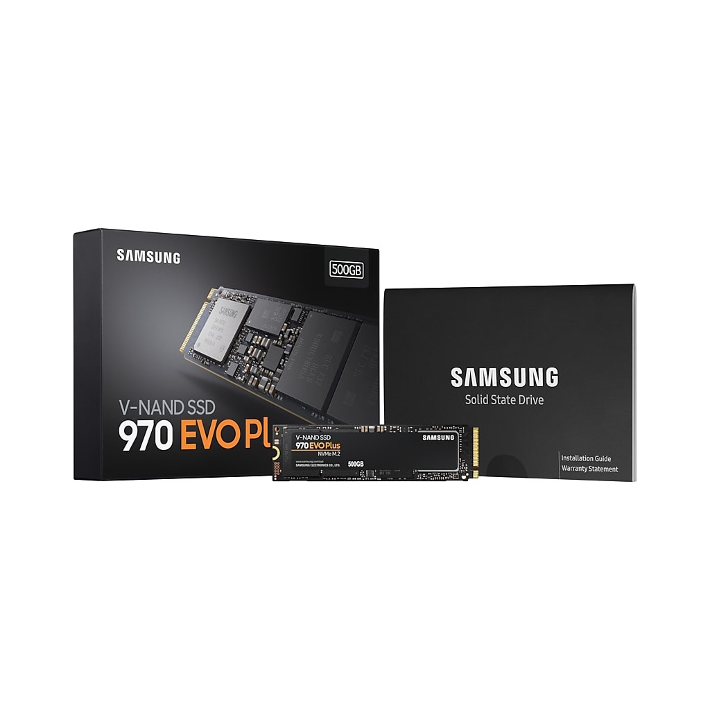 NVMe PCIe M.2 2280 SSD Samsung 970 EVO 500GB MZ-V7E500BW 
