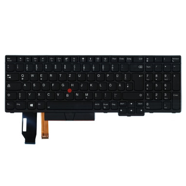 Lenovo Original Tastatur für Thinkpad E580/E585/E590, P52/P53/P53s/P72, L590, T590, DE Backlight (Bulkware) Lenovo Original Tastatur für Thinkpad E580/E585/E590, P52/P53/P53s/P72, L590, T590, DE Backlight (Bulkware)