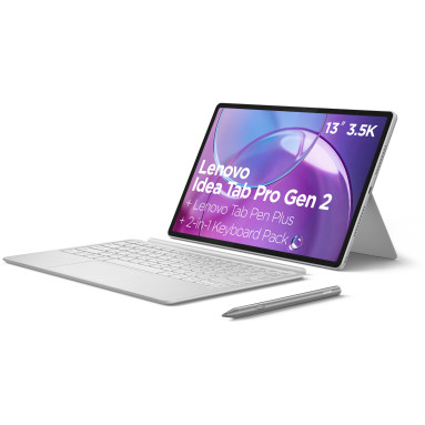 Lenovo Campus Idea Tab Pro G2 (Luna Grey) inkl. Pen & Tastatur, ohne Netzteil