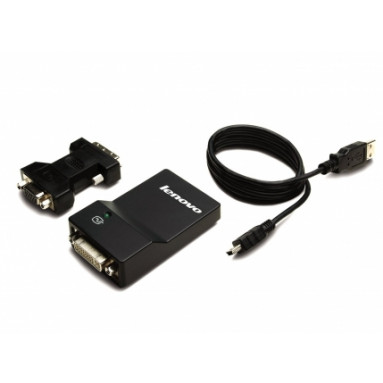  Lenovo USB 3.0 to DVI/VGA Monitor Adapter