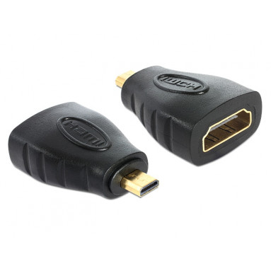 Delock Micro-HDMI (D) zu HDMI Adapter