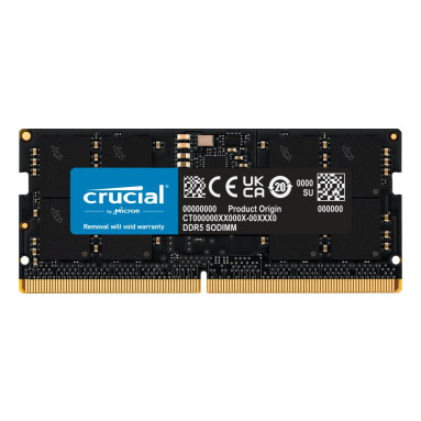 Crucial 16GB DDR5-5600 SO-DIMM (1.1V) Crucial 16GB DDR5-5600 SO-DIMM (1.1V)