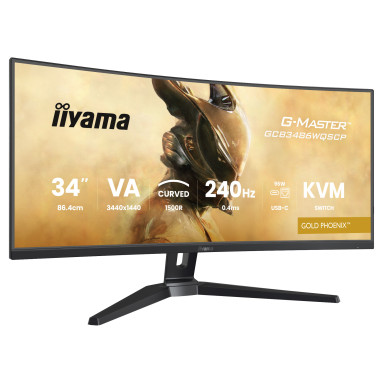iiyama G-MASTER GCB3486WQSCP-B1 83,36 cm (34") Gaming/Docking-Monitor iiyama G-MASTER GCB3486WQSCP-B1 83,36 cm (34") Gaming/Docking-Monitor