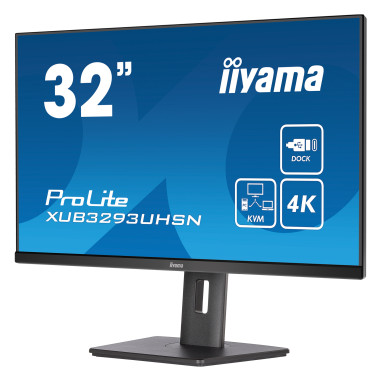 iiyama PROLITE XUB3293UHSN 68,5 cm (31.5") Docking-Monitor iiyama PROLITE XUB3293UHSN 68,5 cm (31.5") Docking-Monitor