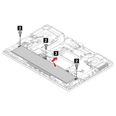Original Lenovo interner 6-Zellen 93.5Wh Akku