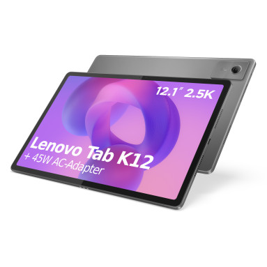 Lenovo Tab K12 (Luna Grey), mit Netzteil