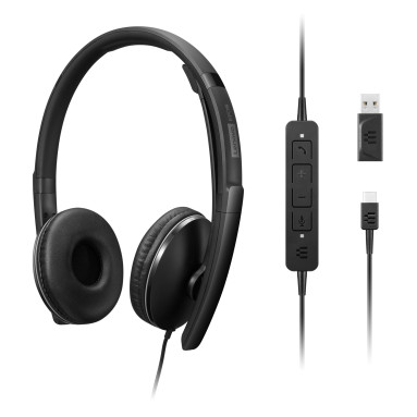 Lenovo Campus Wired ANC USB Headset G2 (UC/Zoom)