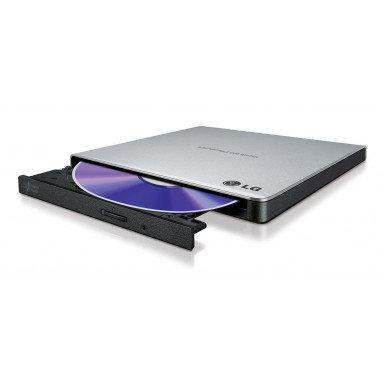 LG externer Ultra Slim DVD±RW/-RAM/-DL Brenner (silber)