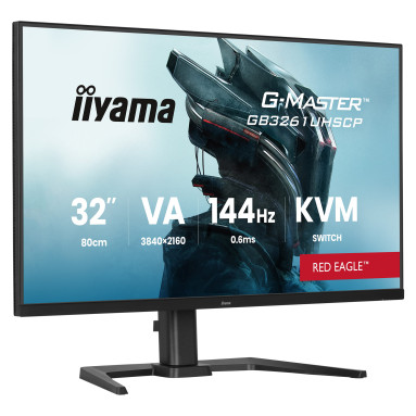 iiyama G-Master Red Eagle GB3261UHSCP-B1 68,5 cm (31.5") Gaming-/Docking-Monitor