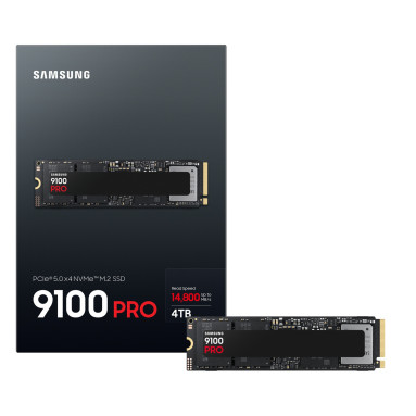 Samsung 9100 Pro 4TB M.2-2280 PCIe 5.0 x4 SSD Samsung 9100 Pro 4TB M.2-2280 PCIe 5.0 x4 SSD