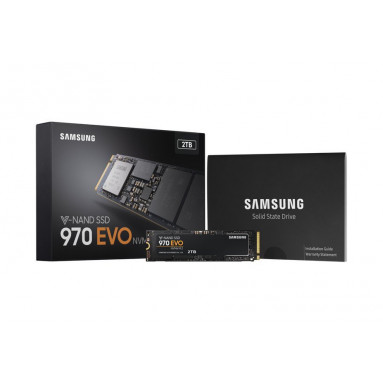 Samsung 970 Evo 2TB M.2-2280 PCIe/NVMe-SSD