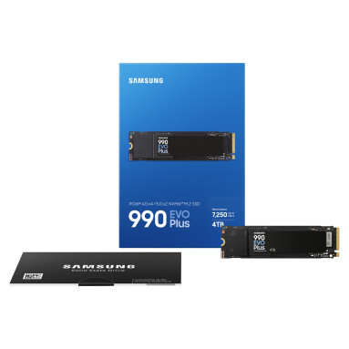 Samsung 990 Evo Plus 4TB M.2-2280 PCIe 4.0 x4 SSD Samsung 990 Evo Plus 4TB M.2-2280 PCIe 4.0 x4 SSD