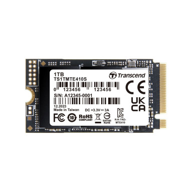 Transcend MTE410S 1TB M.2-2242 PCIe 4.0 x4 NVMe SSD Transcend MTE410S 1TB M.2-2242 PCIe 4.0 x4 NVMe SSD