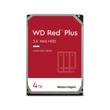 WD Red Red Plus NAS 4TB 5640rpm HDD (3.5") WD Red Red Plus NAS 4TB 5640rpm HDD (3.5")