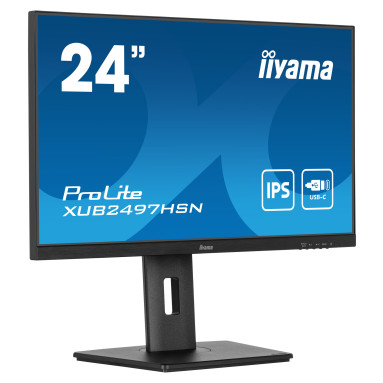 iiyama PROLITE XUB2497HSN-B2 68,5 cm (23.8") Docking-Monitor iiyama PROLITE XUB2497HSN-B2 68,5 cm (23.8") Docking-Monitor