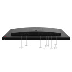 Lenovo ThinkVision T24mv-30 60.47cm (23.8") VOIP/Docking-Monitor