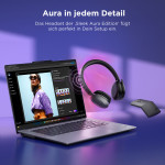 Lenovo kabelloses, faltbares ThinkPad Dual-Mode ANC-Headset 8550 (Aura Edition)