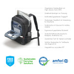 Dicota Rucksack Pluc Eco Base (13-16", schwarz)
