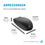 HP 235 Funkmaus (schwarz)