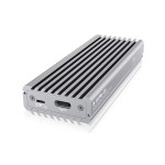 ICY Box Externe Type-C™ 512GB M.2 NVMe SSD (alu-silber)
