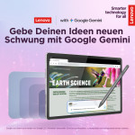 Lenovo Campus Tab K12 Matte Edition (Luna Grey), inkl. Netzteil, Pen & Tastatur