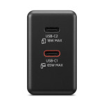Lenovo Nano GaN USB-C Dual Steckernetzteil 65 Watt