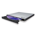 LG externer Ultra Slim DVD±RW/-RAM/-DL Brenner (silber)