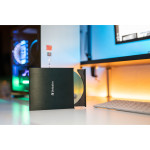 Verbatim USB-C/A externer Ultra Slim DVD±RW/-RAM/-DL Brenner (schwarz)