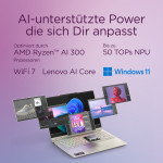 Lenovo Campus Yoga 7-14AKP 2in1 G10 AMD Sondermodell (Alu, seashell) inkl. Sleeve